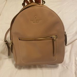 Kate spade mini backpack. Used 10 times or less. Selling to buy BV a diaper bag